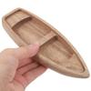 Wooden Boat Model Decorative Ships Sushi Plate Dishes Car Sailboat Classic Wooden Model Figurine Nautical Birthday Decorations