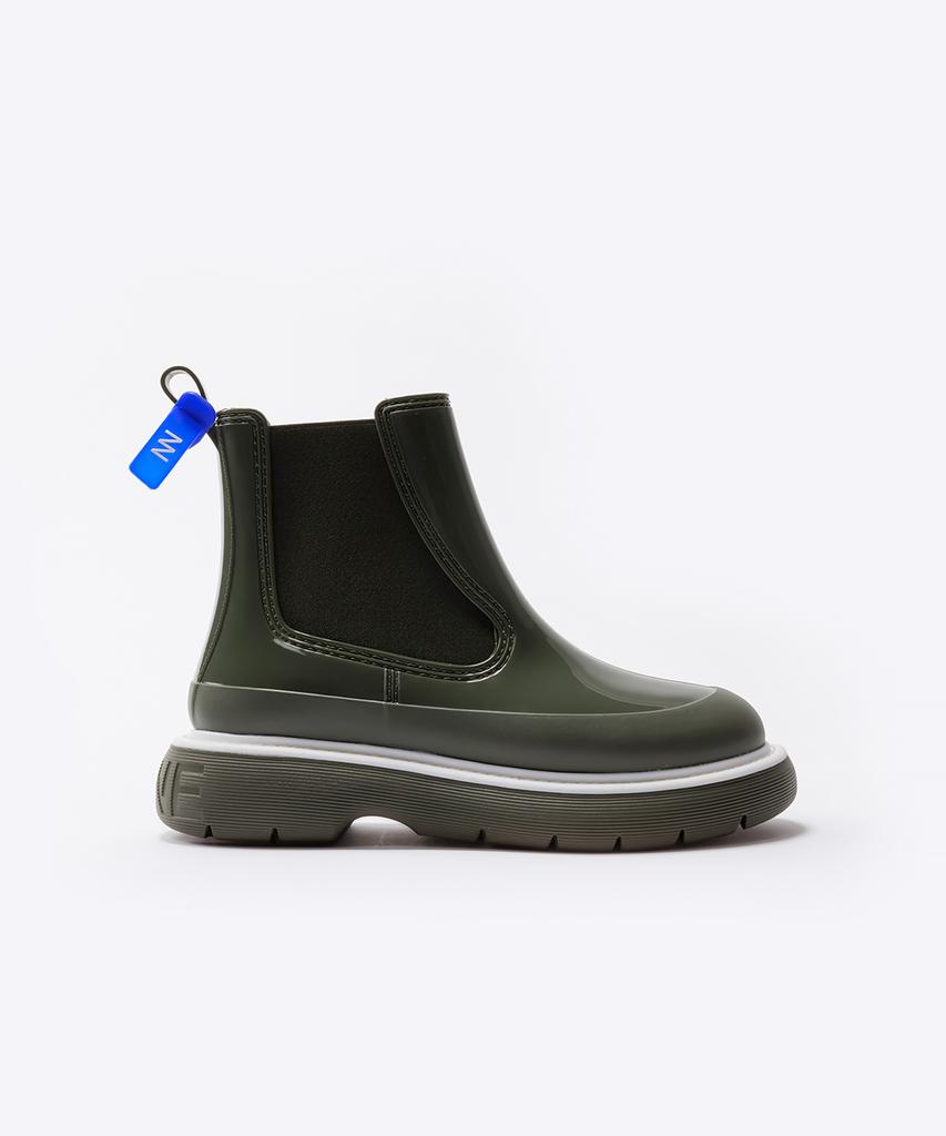 Nswe Lagom Chelsea Rain Boots 5Cm (Seaweed Khaki) - Nsw201Sw