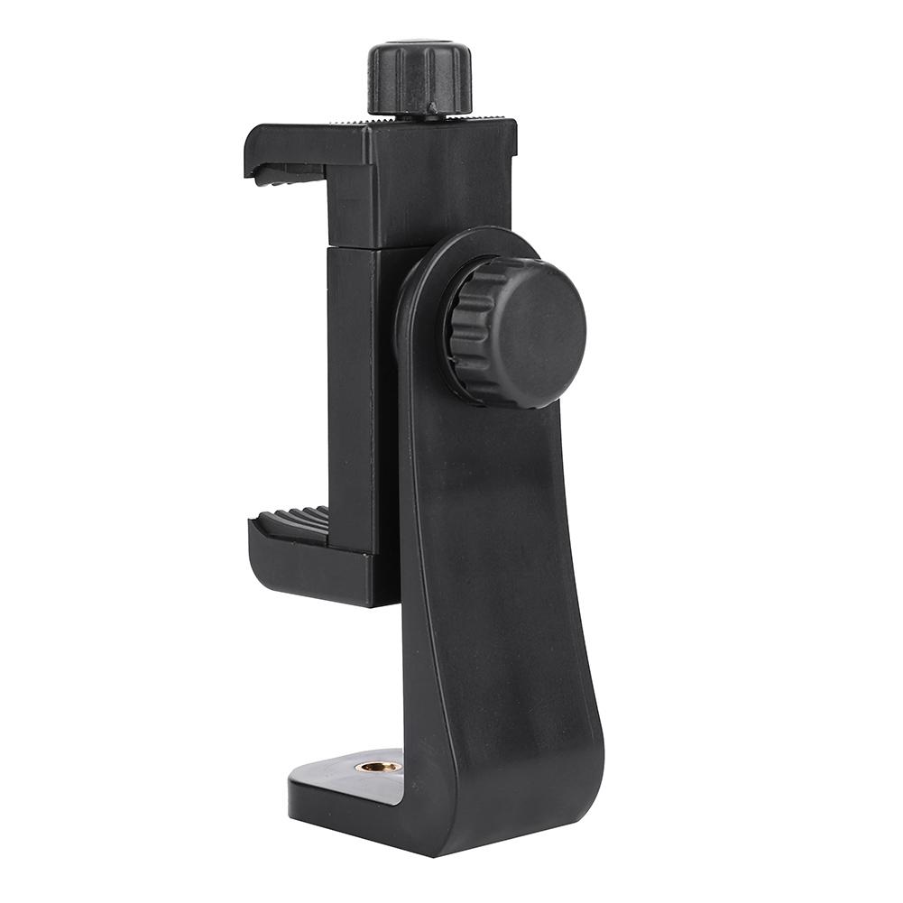 Universell 360 graders Roterende Mobiltelefonklips Stativfeste Adapterholder Brakett for iPhone for Samsung-telefoner