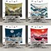 Mountain River Abstract Decorative Tapestry Home Wall Decor Office Living Room Tapestry