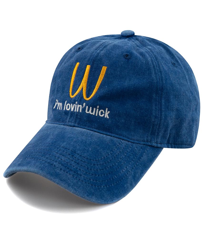 Wig Im Lovin' Stonewashed Ball Cap - Blue