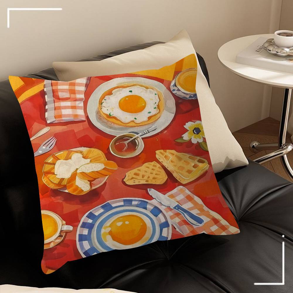 Delicious Food cm Cushion Cover Pillow Cover Decor Pillowcase Home Pillowcase For Couch Pillow