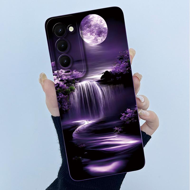 For Tecno Camon 18 18T 18P 18 Primer Phone Case CH7 CH6 Cover Fashion Simplicity Oil Painting Floral Soft Silicone Shell Fundas