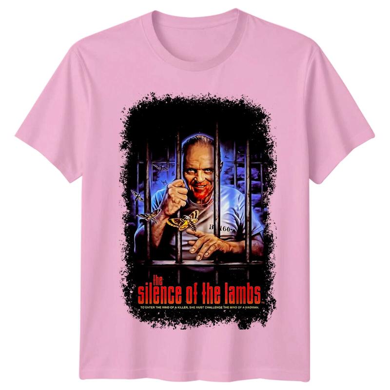 The Silence Of The Lambs () Movie Poster Inspired Tshirt Retro S Tee