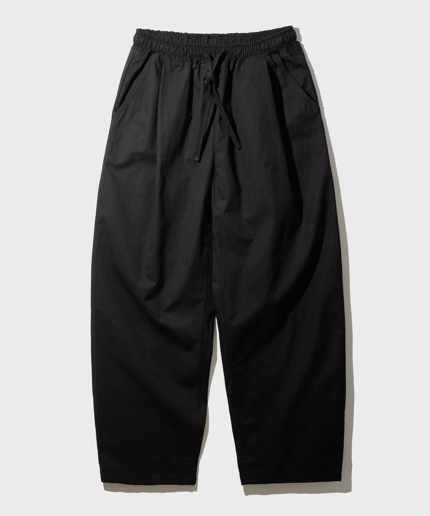 WV PROJECT Washed Cotton Balloon Pants Black Hslp7796