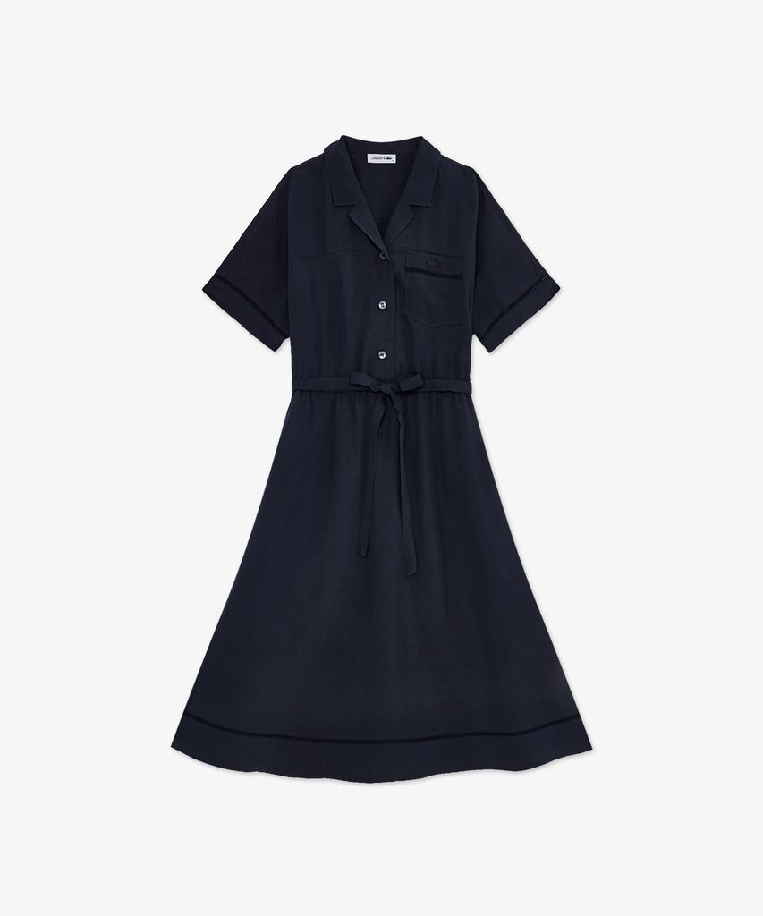 Lacoste Women'S Openwork Detail Shirt Dress Ef236E-56G 166