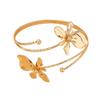Flower Bracelet Arm Cuff Women Upper Arm Cuff Adjustable Open Bangle Armlet Bracelet Wrist Jewelry for Party Wedding Holiday