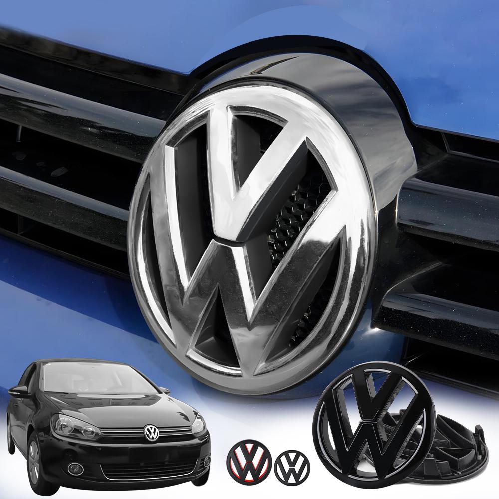 2026 Hot For VW VOLKSWAGEN 1pcs/set Car Original Replace Front Grill Badge Trunk Lid Logo Decor Accessory For Volkswagen VW GOLF