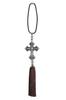Krzyż do Lustra Pokojowego Wnętrze Samochodu Brokat Lustro Samochodowe Akcesoria Prezent Dekoracja Wnętrz Różne Towary Amulet Feng Shui Akcesoria Samochodowe