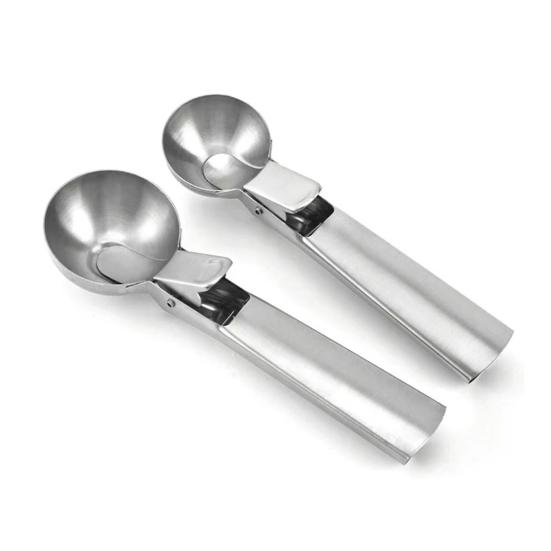 Ice Cream Scoop Stainless Steel Easy to Clean Perfect Circle Design Food Grade Dishwasher Safe Ice Cream