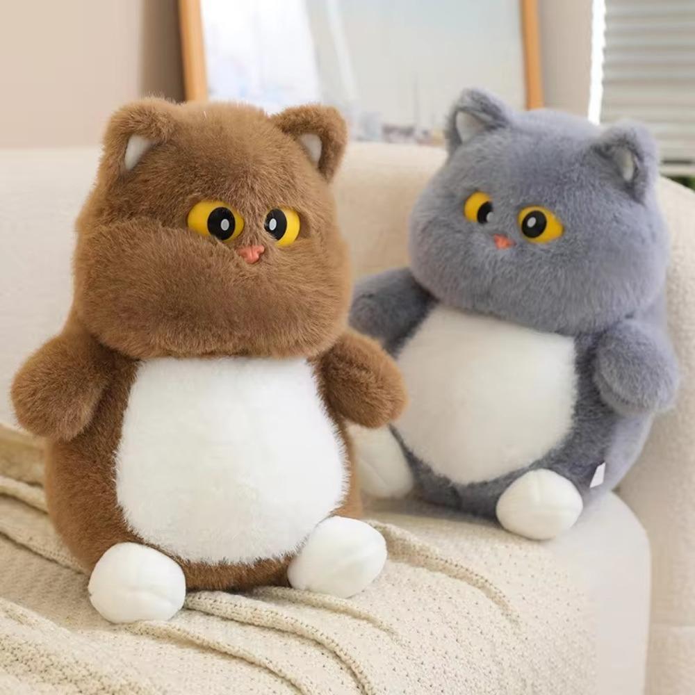 Soft Stuffed Animals Dolls 23/35cm Pillow Birthday Gift Cartoon Big Eyes Cat Plush Toys