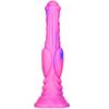 Eggless Horse Cock Liquid Silicone Animal Penis Thick and Long Color Simulation Fake Penis Anal Plug Fun Masturbation Device