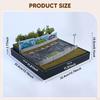 1/64 Scale Car Display Stand Diecast Storage Vehicle Backdrop Simulation