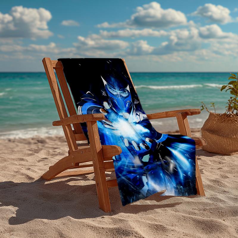 SubZero Fashion Beach Towel: Ideal for Summer Adventures Soft, Absorbent and Quick Drying Suitable for Swimming and Bathing