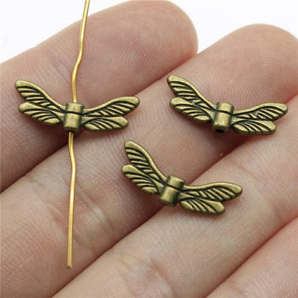 Love Wing Small Hole Beads Spacer Accessories Parts Child Jewelry Clearance Sale DIY