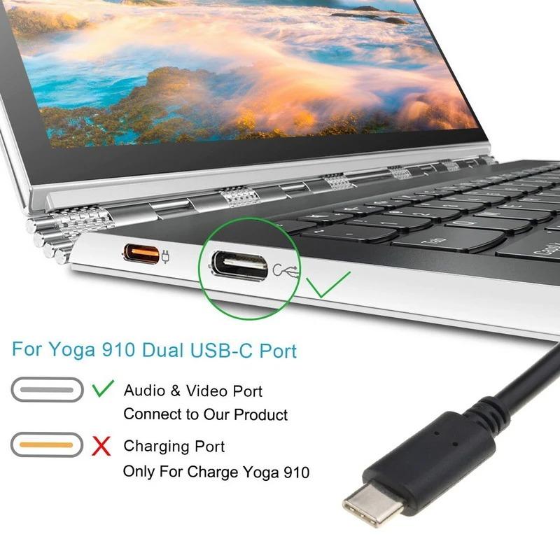 USB 3.1 Type C To VGA Adapter HD 1080P Type C To VGA HDMI To VGA Cable Video Converter For PC Laptop