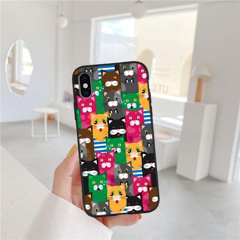 FM15 Cat Kitten Meow Soft Shell Phone Case for Redmi Note 8 9 Pro Max 9S 9T 9C NFC 8T 8A 10A A4