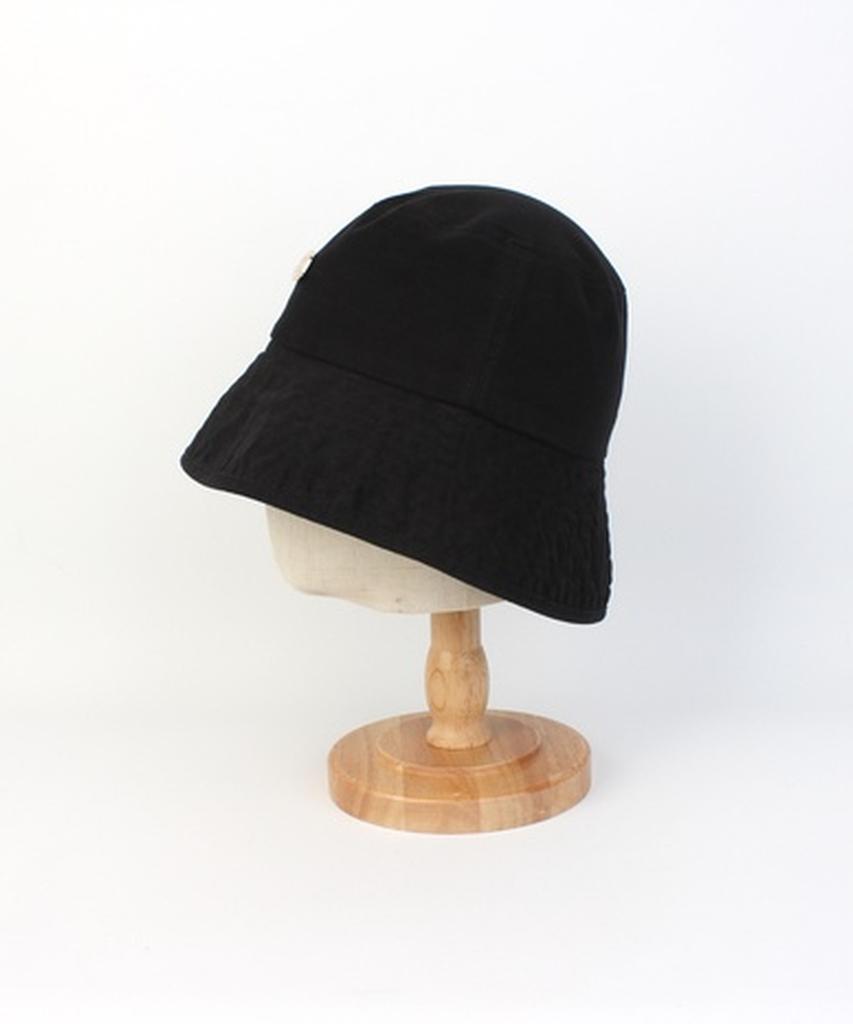 Washing Black Overfit Bucket Hat