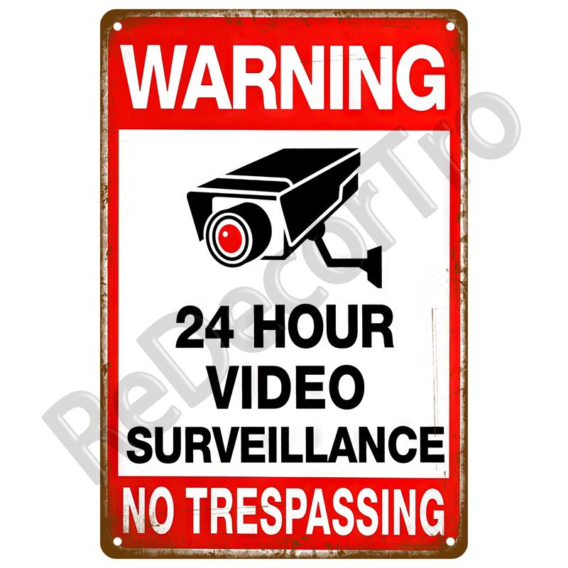 Warning Danger Beware Metal Sign Vintage Plaque Tin Sign Plate Home Wall Decor For Bar Club Man Cave Art Painting Poster Gift