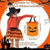 LED-Licht-Halloween-Süßigkeitstüten, leuchtende Süßes oder Saures-Partytüten, Mehrzweck-Halloween-Goodie-Eimer für Kindergeschenke und Halloween-Zubehör