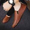 Male Casual Shoe Loafers Slip-on Retro Comfortable New In Men's Leather Shoes Cheap Clearance Korean Style Summer Sale Adults