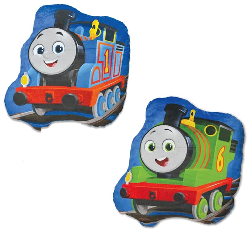 Yamani Thomas the Tank Engine Percy Cushion 3D Stuffed Toy Interior Die-cut (Thomas/11413)