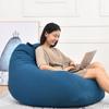 Comfortable Bean Bag Chair Sofa Cover Washable Removable Lazy Sofa Cover Soft Breathable Puff Couch Cover Living Room