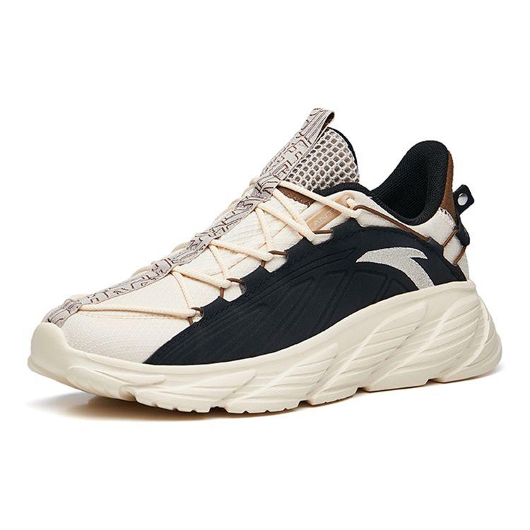 Anta Bequeme Vielseitige Niedrige Laufschuhe Herren Sneaker Weiß Schwarz Braun 112245573-2