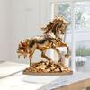 Acrylic Horse Sign Tabletop Decoration 2D Flat Desktop Ornament for Home Office Living Room Shelf Fireplace