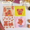 Food Storage Organizer Does Not Take Up Space Easy To Carry 13.5*13.5cm Plastic Cute Cartoon Snack Bag Creative And Cute 4.2g