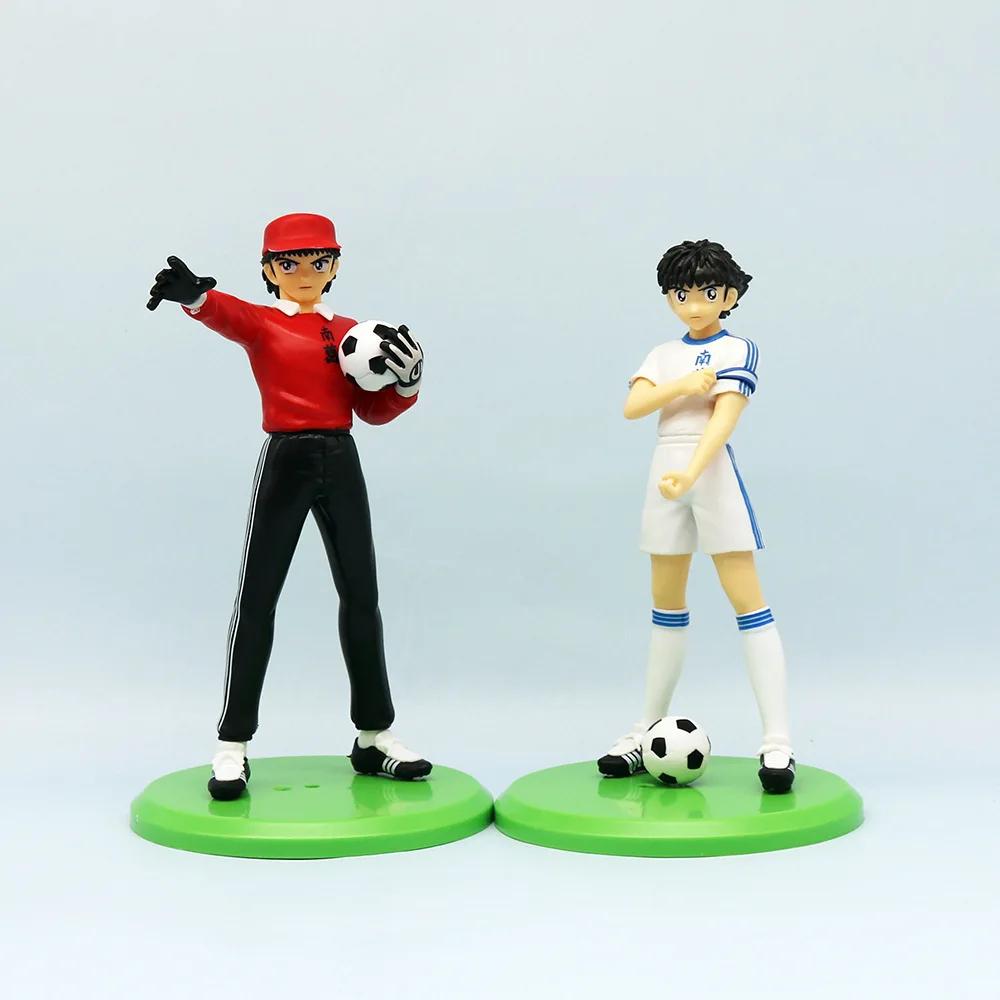 Captain Tsubasa Anime Figure 18cm Ozora Tsubasa Action Figures Hyuuga Wakabayashi/ KojirouGenzou Gift Collection Model Toys