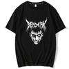 2024 Men Dark Berserk Anime T-shirt Male Short Sleeve Manga T-shirt Featured Breathable Oversized Pattern Print Casual Tees Plus Size Top