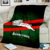 Nrl Rabbit Logo Design Blanket Suitable for Sofas, Beds, Offices, And Camping - Perfect Gift for Halloween Christmas