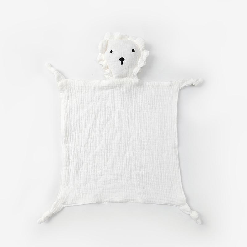 Pure Cotton Baby Comfort Blanket & Rabbit Doll Sleep Companion