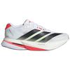 adidas Women's Adizero Boston 13 'White Black Lucid Red' Women's Sneakers JS4934