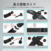 LuFiYa Replacement Stainless Steel Watch and 24mm Business Includes Strap Adjustment Black Band, 18mm, 20mm, 22mm, Straps, Style, Tool, (24mm)