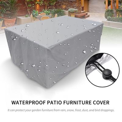 Patio Furniture Cover Garden Table Chair Sofa Cover Waterproof Dust-Proof UV-Resistent Outdoor