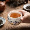 Landscape Painting Ceramic Teacup Exquisite Tea Bowl Creative Tea Cup  Tea Ceremony