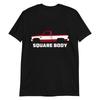 1987 Chevy C10 Silverado Square Body American Pickup Truck Short-Sleeve T-Shirt