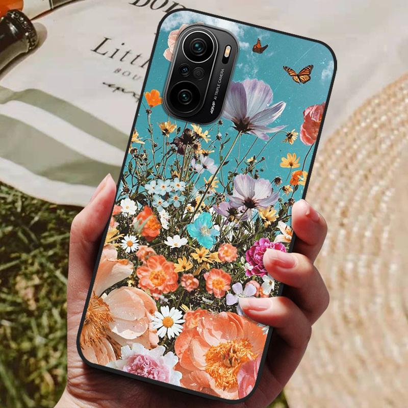 For POCO F3 NFC Case Silicone Soft Fashion Cover For Xiaomi Poco F3 Pro Case luxury Fundas Cases for POCOF3 Coque Protective