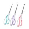 Macaron Color Two-Tone Student Stationery Scissors - Air Cushion, Labor-Saving, Manual Use