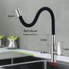 TLXT Stainless Steel Flexible Kitchen Faucet