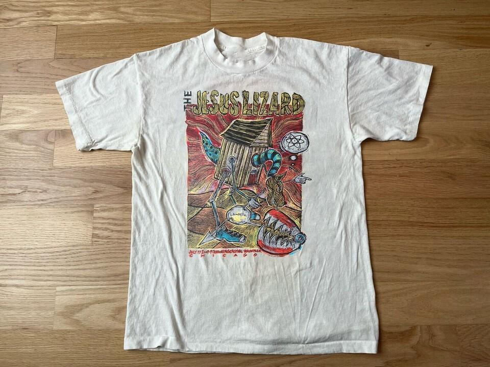 The Jesus Lizard Band Poster Music Unisex Adult Cotton T-Shirt UU1004