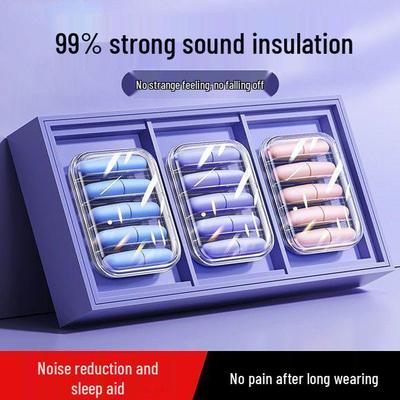 Soundproof Sleep Earplugs - 10-Piece Noise Reduction Set