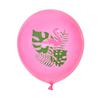 12 Stück 12 Zoll Hawaiianische Aloha Tropische Luau Latexballons für Sommer Strand Geburtstag Bar Party Hochzeit Zubehör