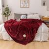 Bettdecke, grüne Farbe, weiche Flanelldecke, Einzelbett, Königin, König, warme Plaids für Betten, Mantas de Cama, Überwurfdecken