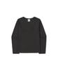 Snow Peak Ribbed Size Women's Long-Sleeve T-Shirt GS-S26SWFTL39 (Women's, M, CHARCOAL)
