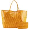 Goyard Sac Cabas Saint Louis GM toile enduite PVC jaune Femme Occasion