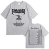 Rock Band Falling In Reverse World Tour 2025 T-shirt Summer Men's Women Casual Oversized Streetwear Male Cotton Vintage T Shirts