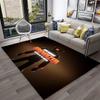 3D Cartoon UFO Roboter Grendizer Anime Teppich Teppich für Zuhause Wohnzimmer Schlafzimmer Sofa Fußmatte Dekor, Kinder Bereich Teppich rutschfeste Bodenmatte